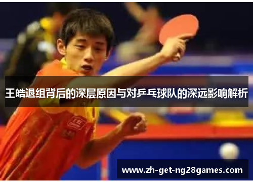 王皓退组背后的深层原因与对乒乓球队的深远影响解析 王皓退组背后的深层原因与对乒乓球队的深远影响解析